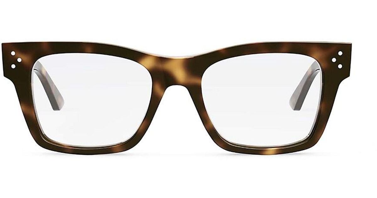 Celine Bold 3 Dots 50mm Rectangular Optical Eyeglasses Lyst