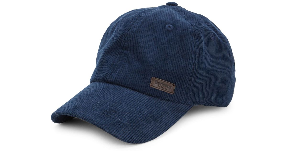 barbour corduroy cap