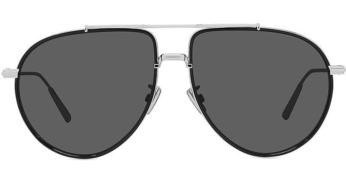 Dior Blacksuit 58mm Pilot Sunglasses for Men | Lyst