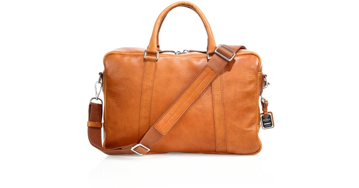 shinola briefcase sale