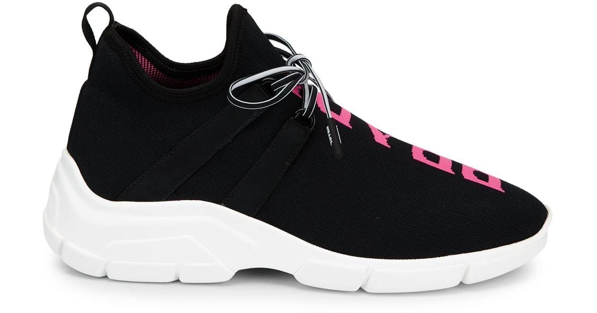 prada sneakers knit