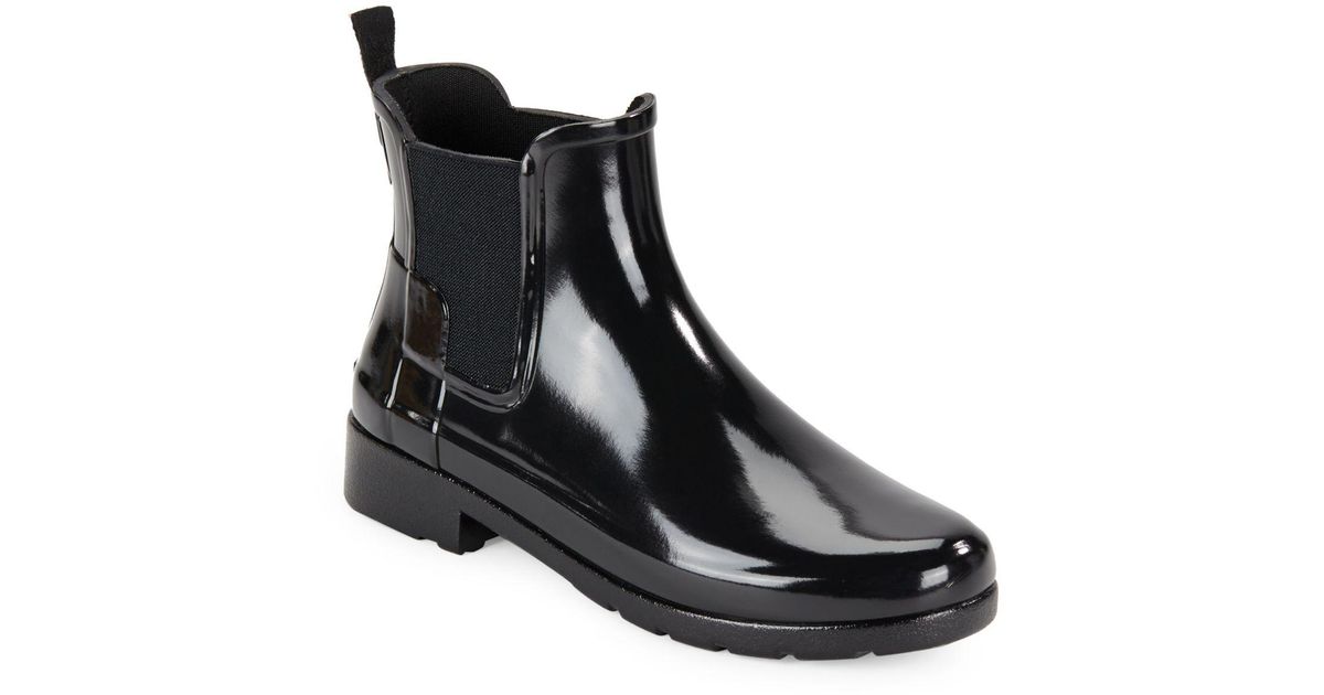 hunter ankle rain boots
