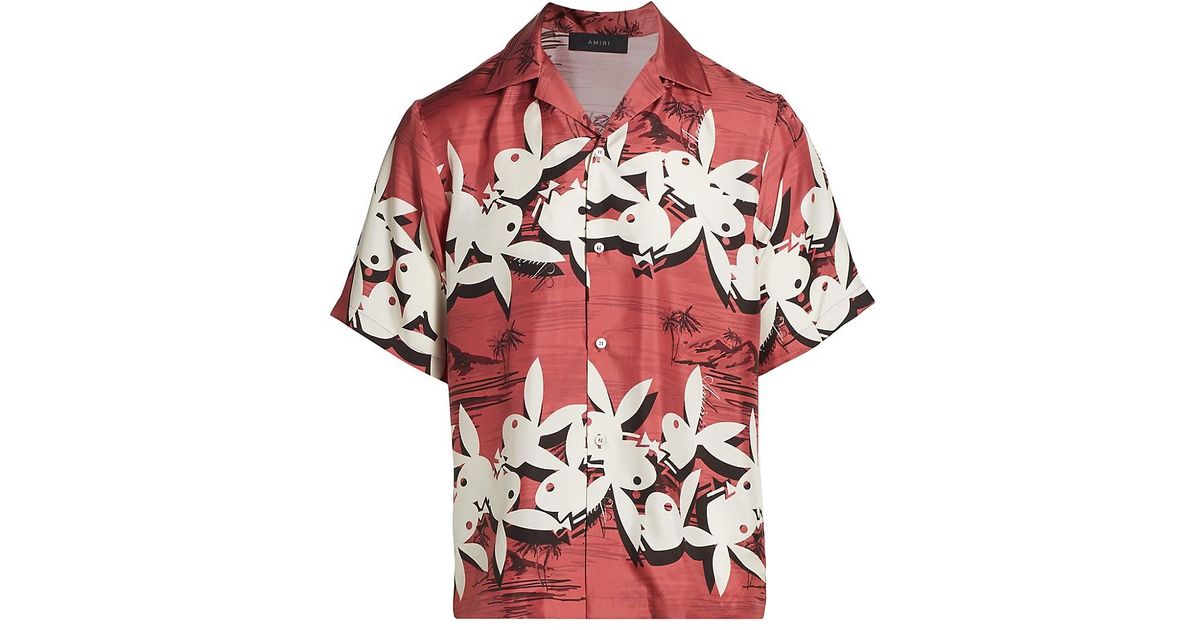 amiri x playboy shirt