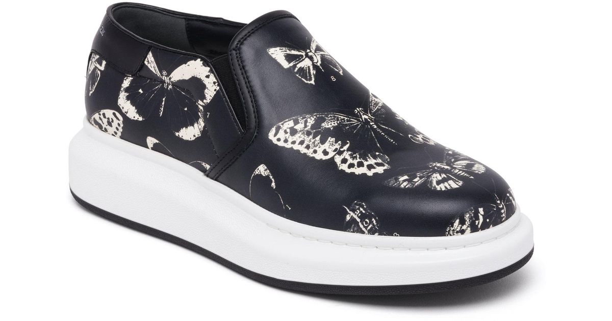 alexander mcqueen butterfly sneakers