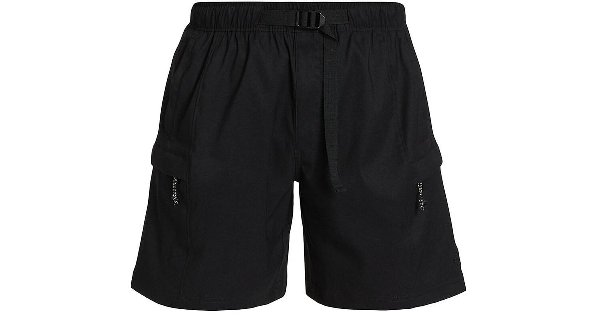 The North Face Synthetic Class V Belted Shorts in Black for Men | Lyst