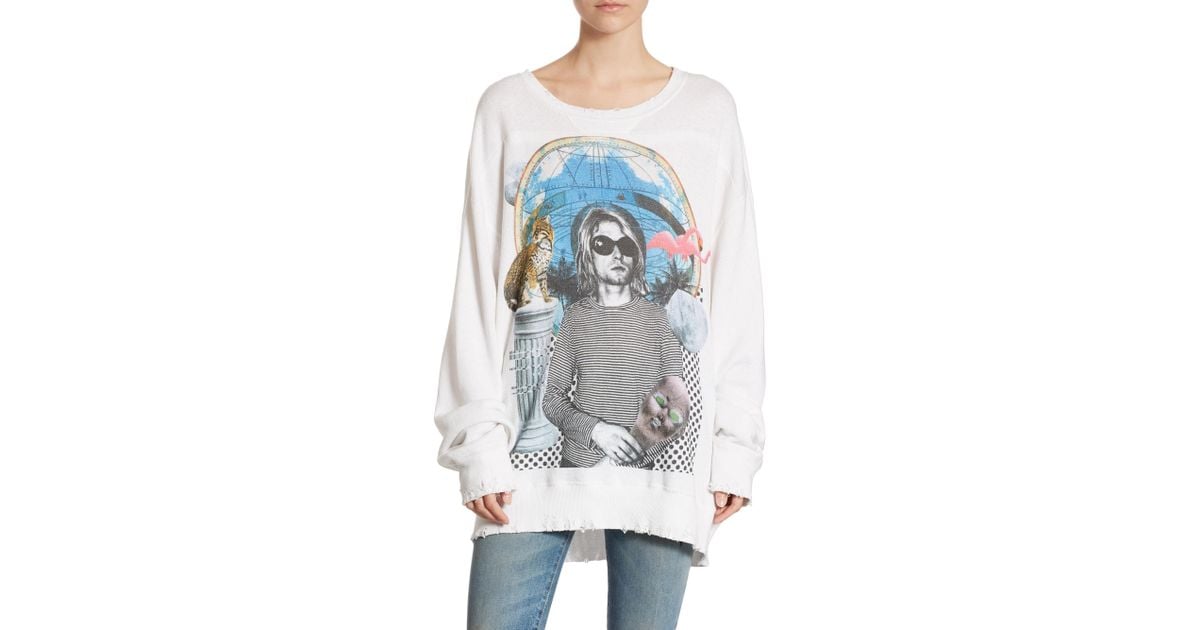 kurt cobain sweatshirt