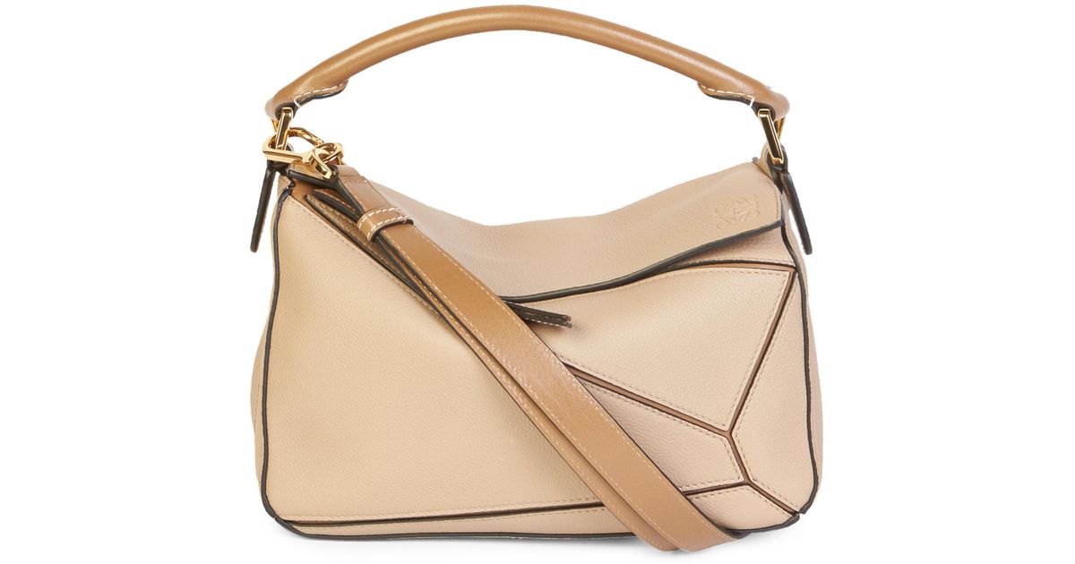 loewe puzzle bag sand