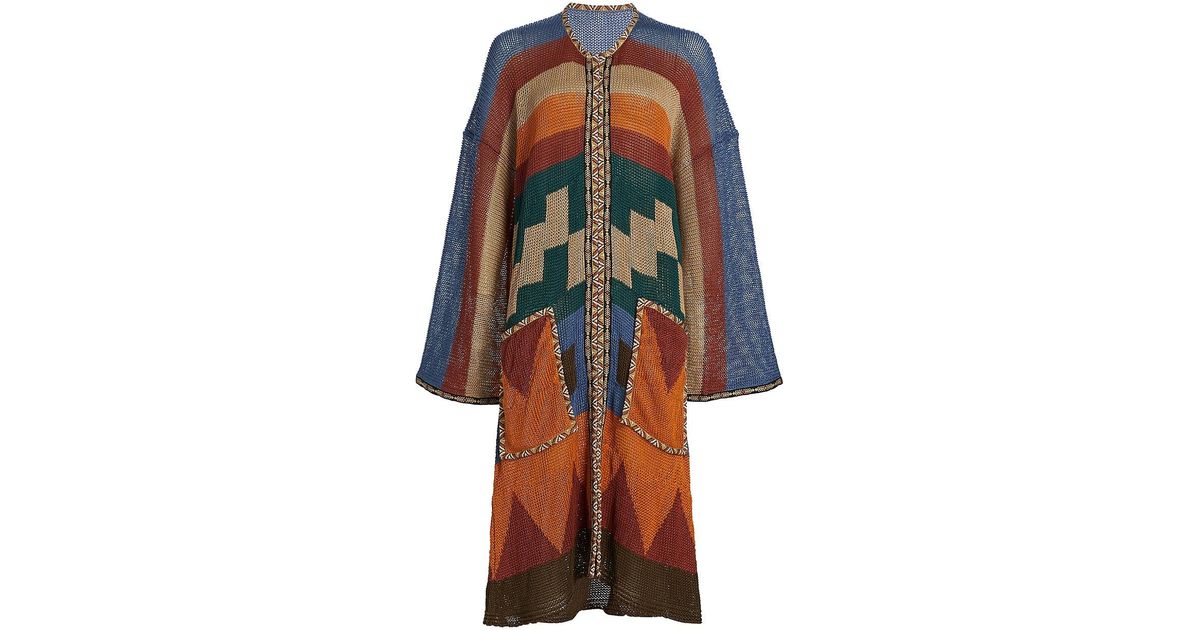 Fortela Lara Knit Cardigan Lyst