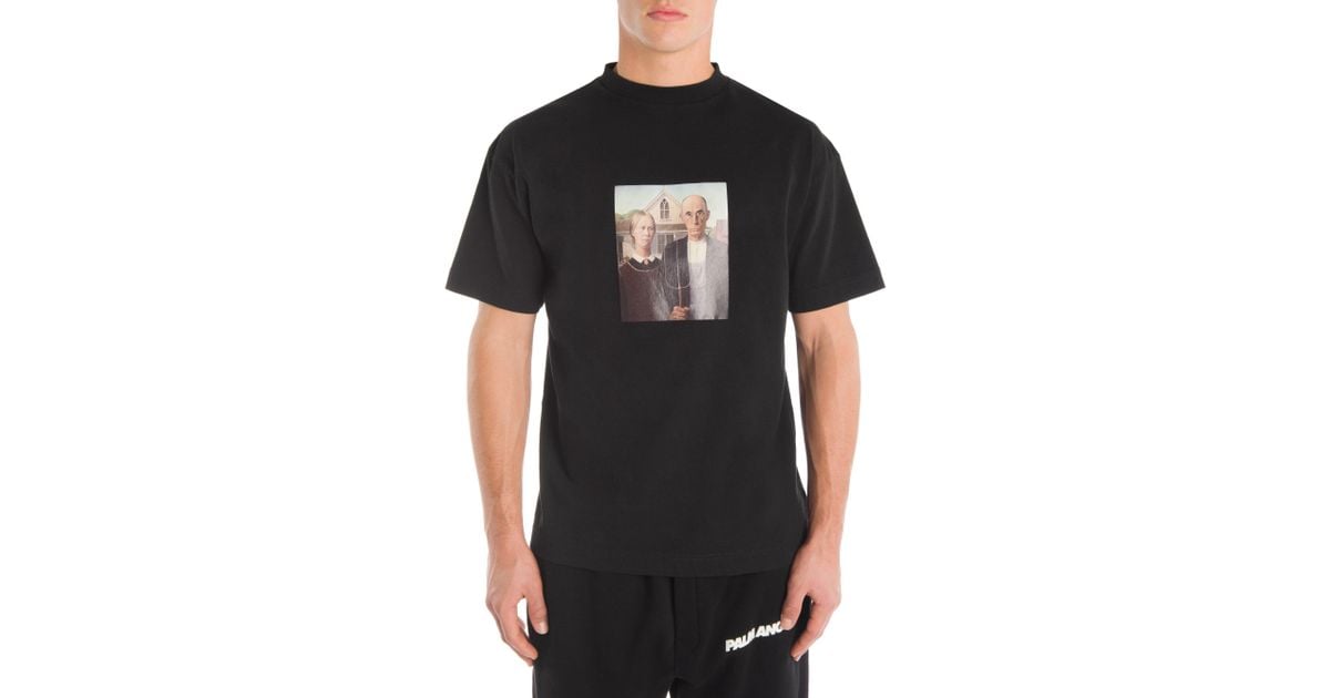 palm angels gothic tee