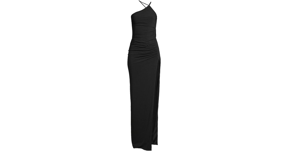Katie May Tyra Sleeveless Gown in Black | Lyst