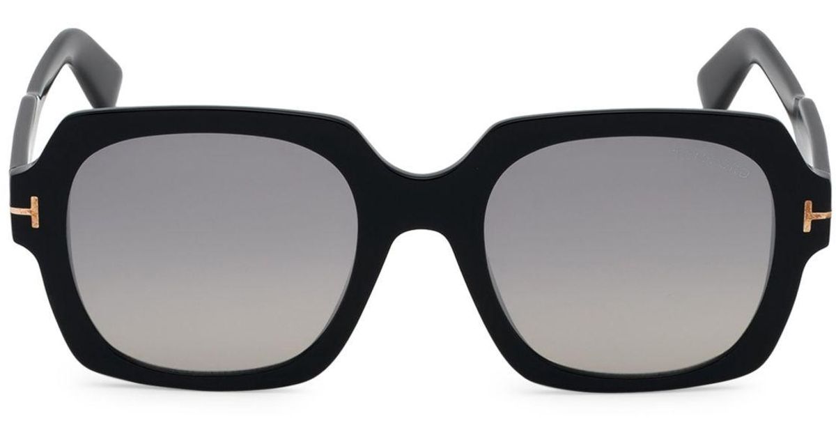 tom ford black square sunglasses
