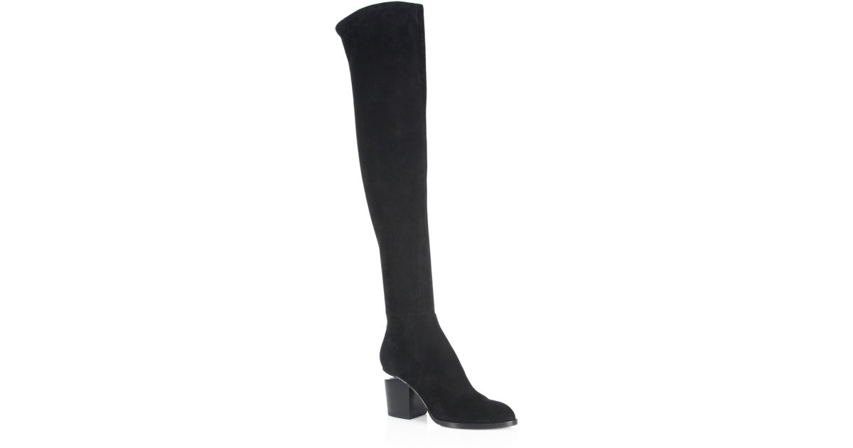 alexander wang over the knee boots