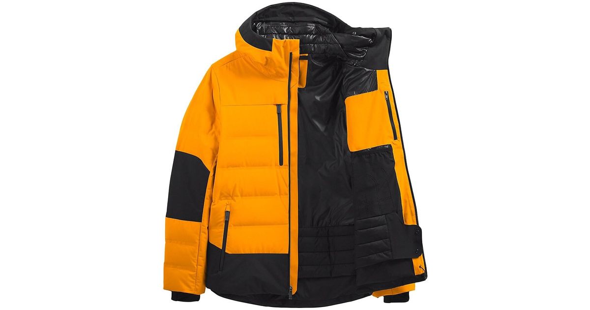 The North Face Synthetic Validity Down Puffer Jacket in Orange for Men ...
