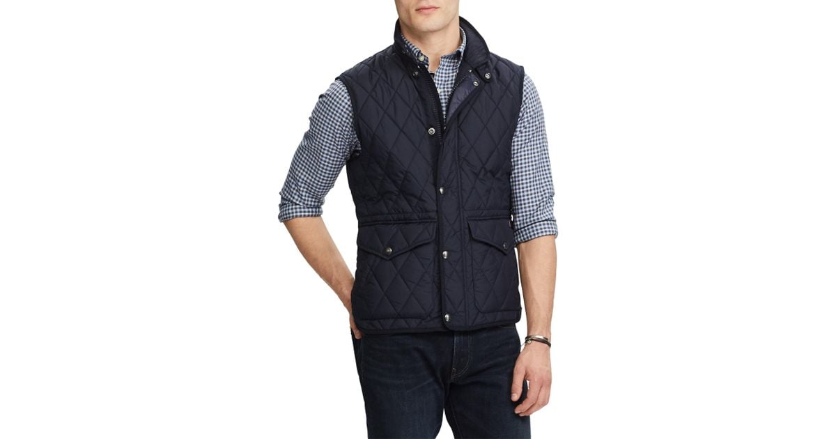 polo ralph lauren iconic quilted vest