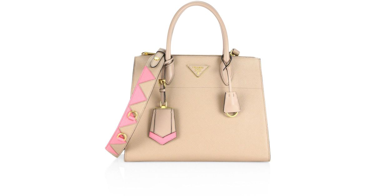 prada paradigme saffiano leather bag