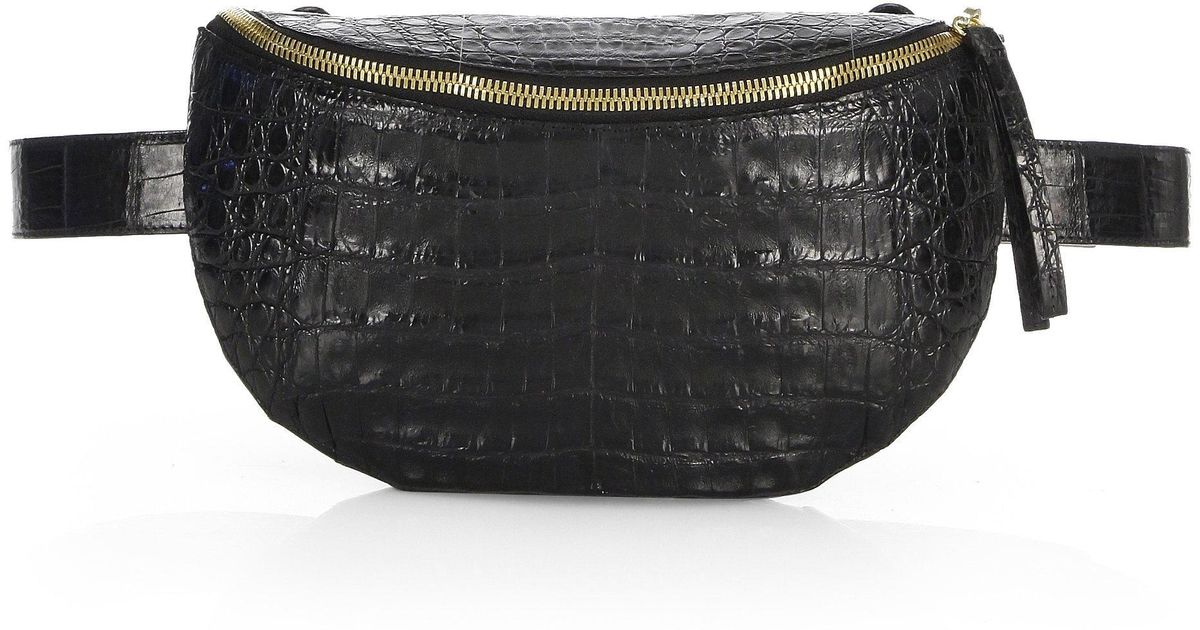 crocodile fanny pack