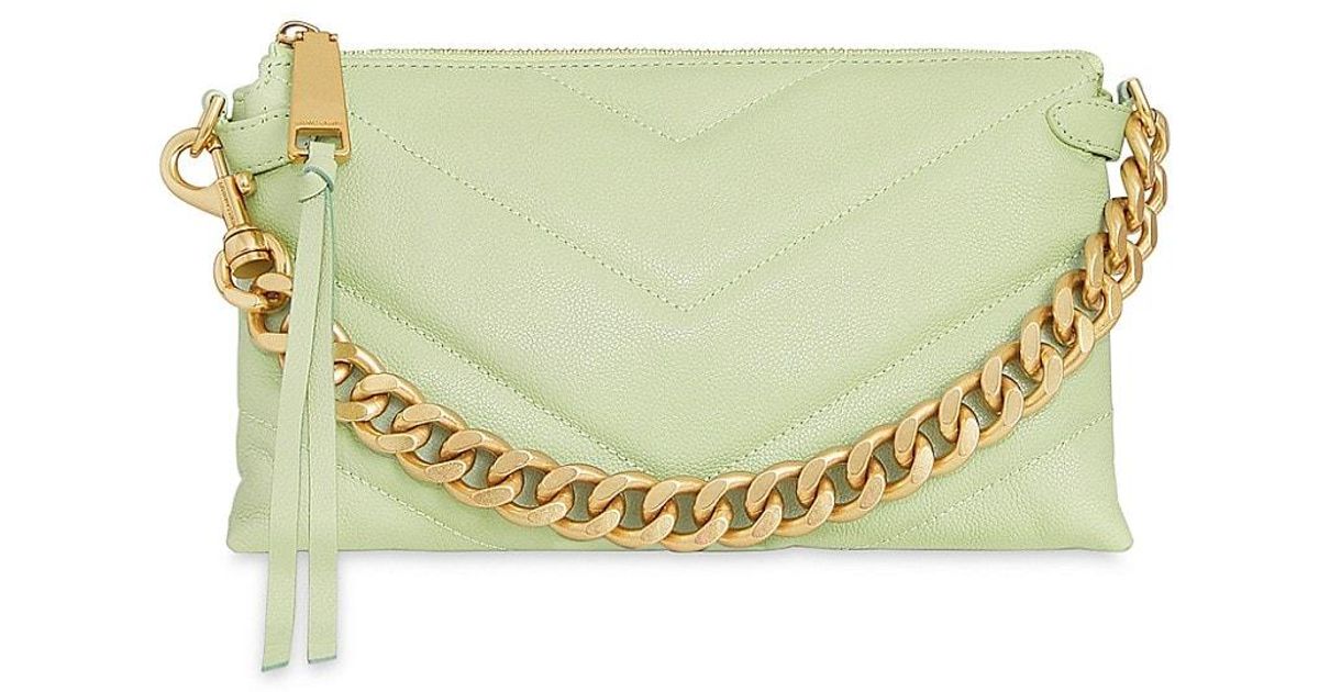 Rebecca Minkoff Medium Edie Maxi Leather Crossbody Bag Lyst