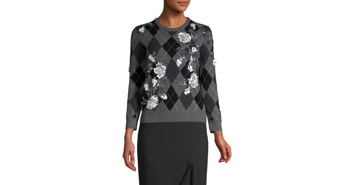 michael kors argyle sweater