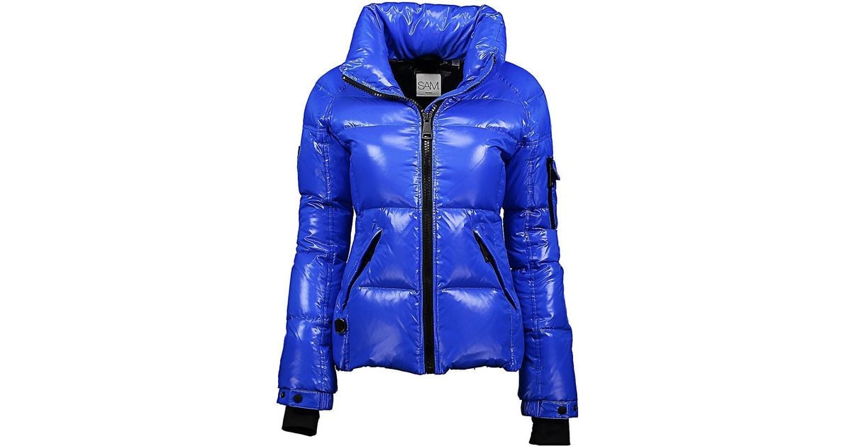 Sam. Goose Freestyle Down Puffer Jacket in Blue | Lyst
