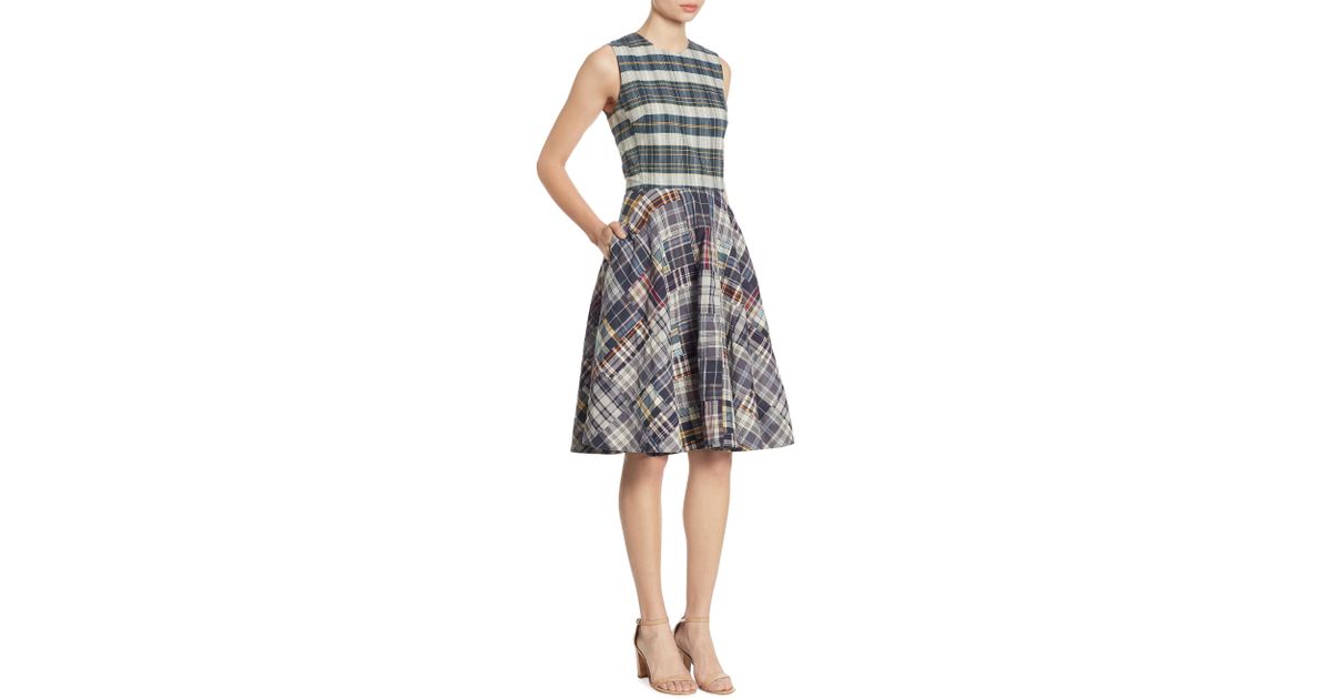 ralph lauren madras dress