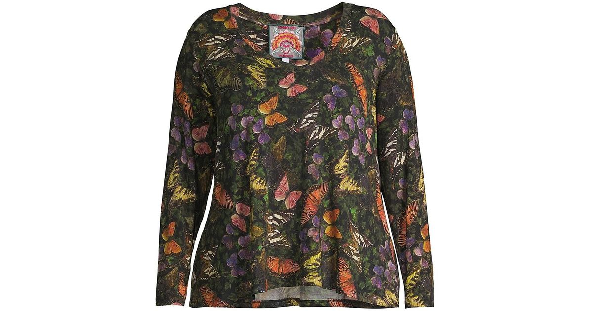 Johnny was mariposa kaftan Clearance