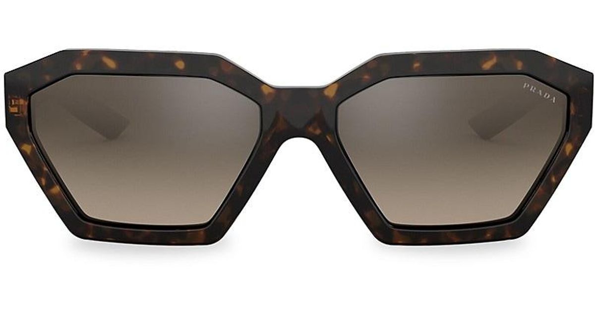prada irregular sunglasses