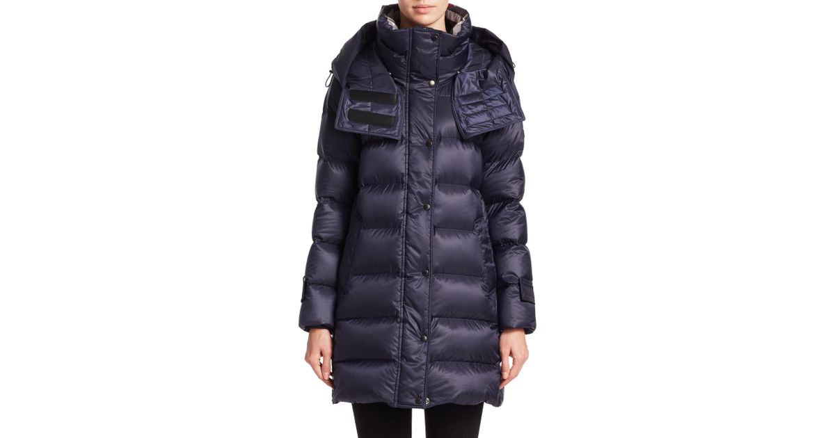 Burberry Strettingham Down Puffer Coat Online Sale, UP TO 51% OFF
