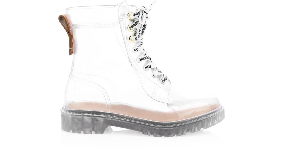 see by chloe rain boots