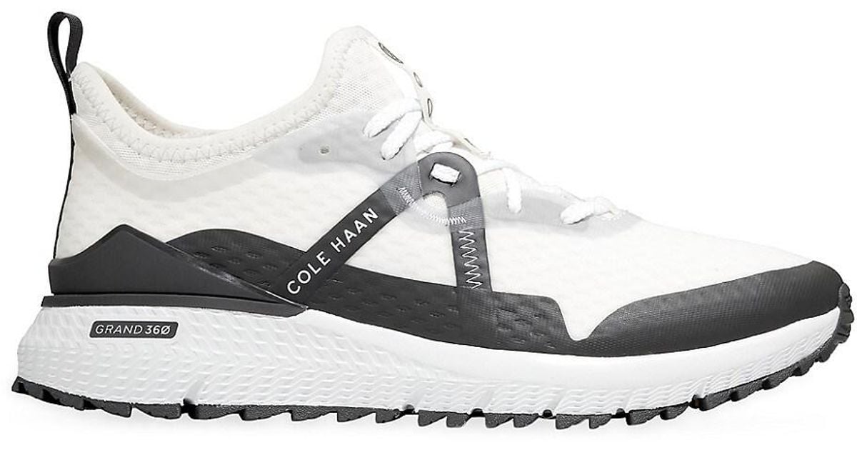 Cole Haan Golf Zerogrand Overtake Sneakers in White Grey (White) for