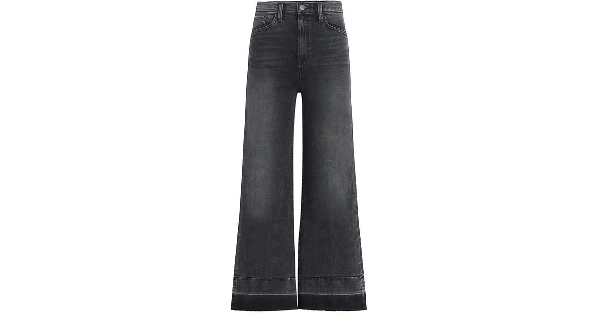 Joe's Jeans Mia Highrise Faded Wideleg Jeans in Blue Lyst
