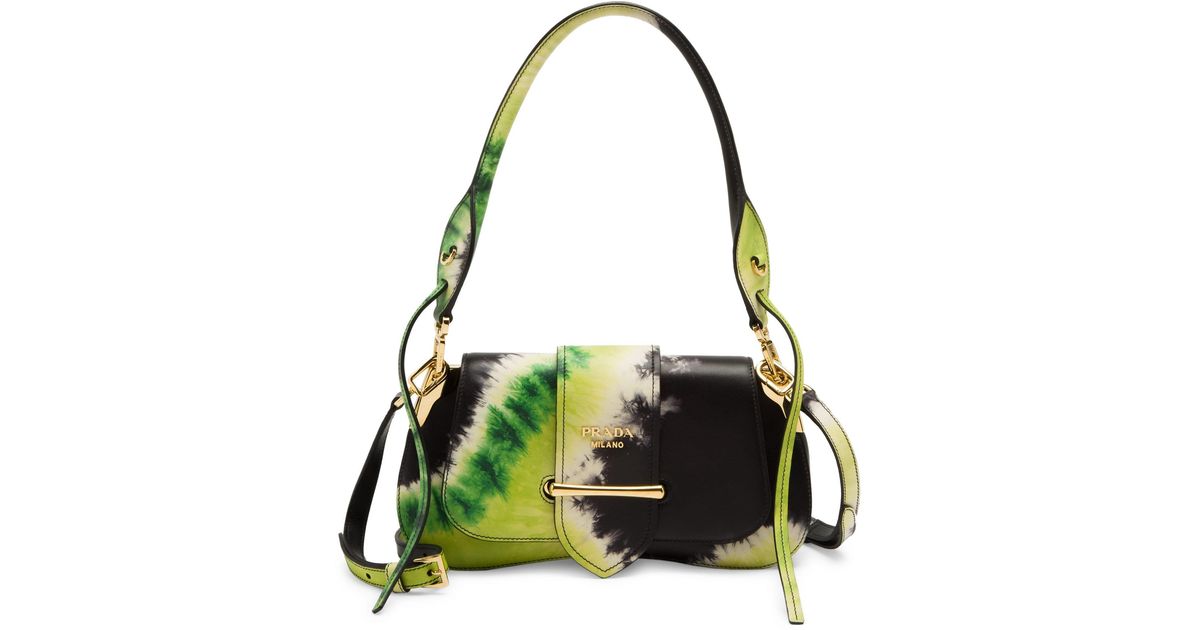 Prada City Tie Dye Sidonie Top Handle Bag