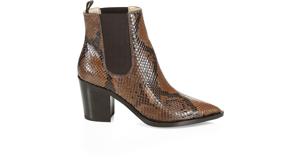 gianvito rossi python boots