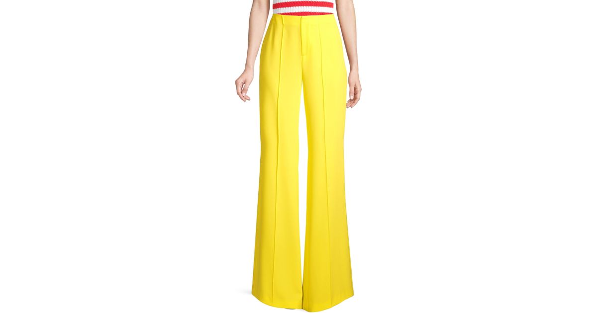 Olivia Dylan High-waist Wide-leg Pants 