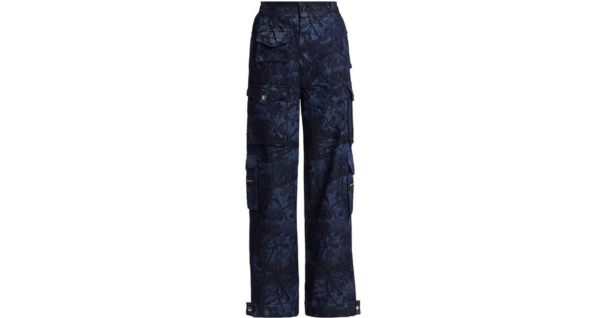 EB DENIM Denim Cargo Pants in Blue Lyst