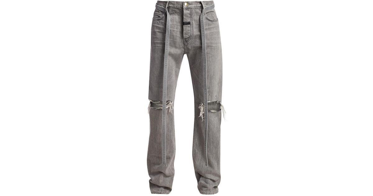 fear of god relaxed denim
