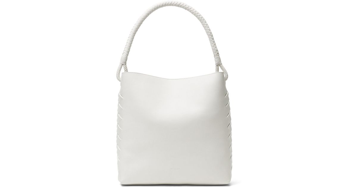 loren leather shoulder bag