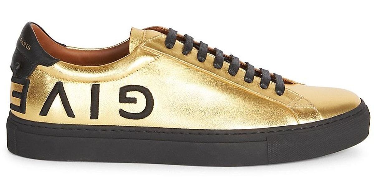 givenchy gold shoes