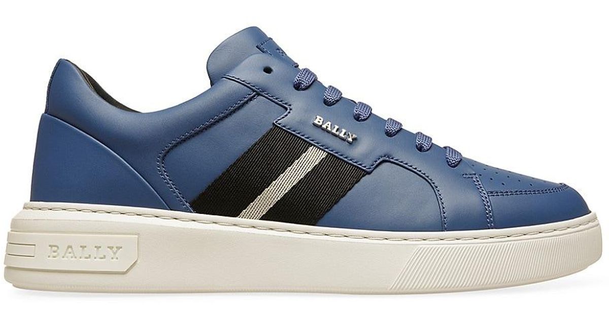 Bally Moony Low-top Sneakers in Blue for Men | Lyst