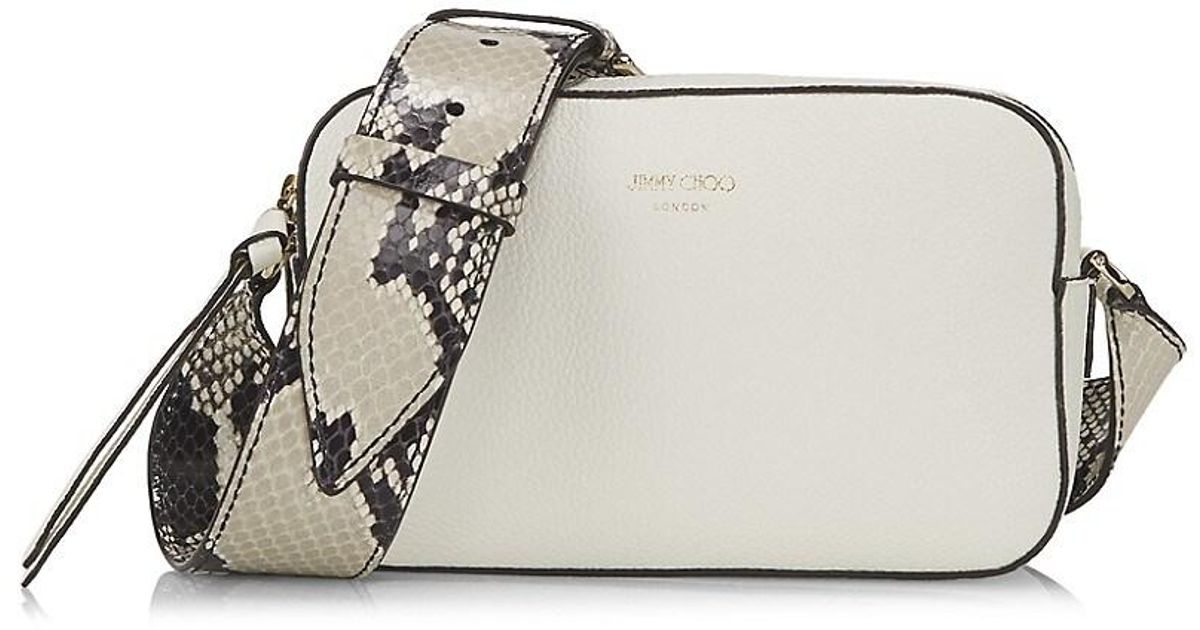 Jimmy Choo Pegasi Leather Camera Bag Lyst