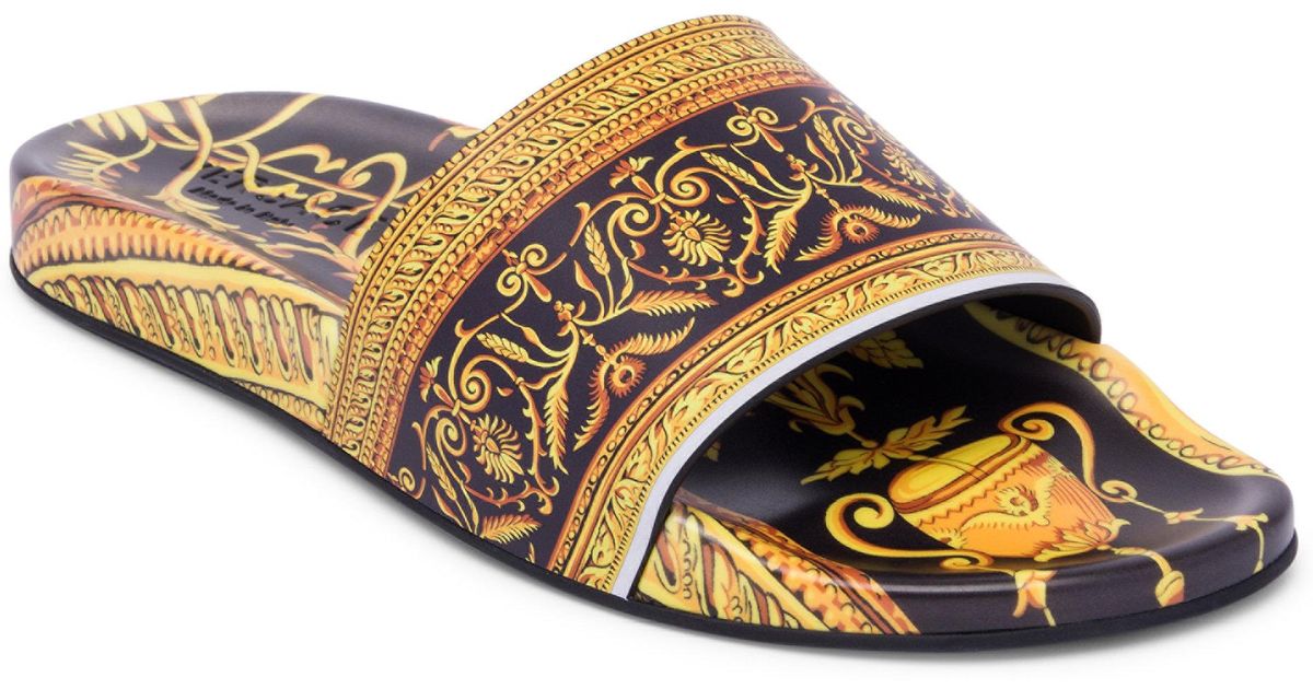 versace rubber slides