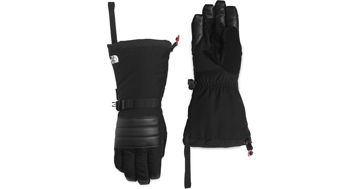 The North Face Fleece Montana Inferno Ski Gloves in Black for Men Lyst