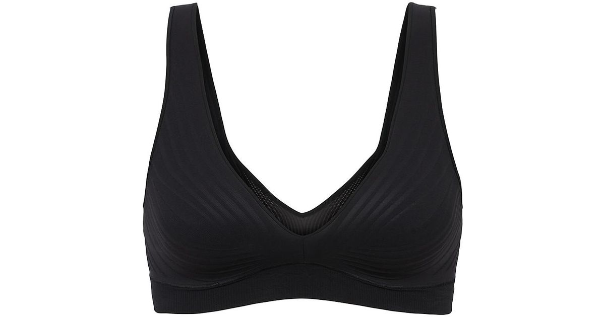 Spanx Haute Contour Wireless Bra in Black Lyst