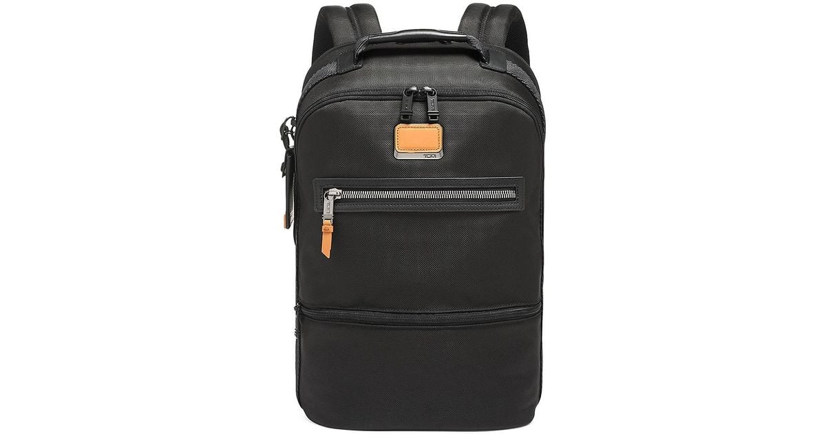 Tumi Synthetic Alpha Bravo Essential Backpack in Black for Men Lyst