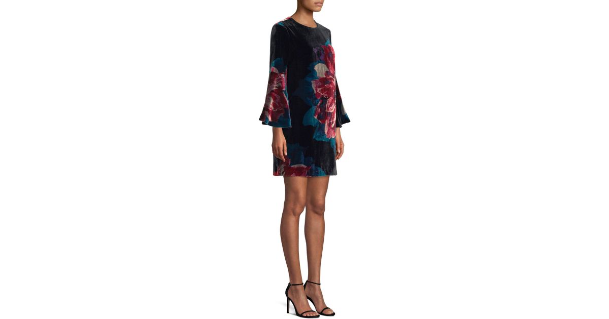 trina turk velvet dress