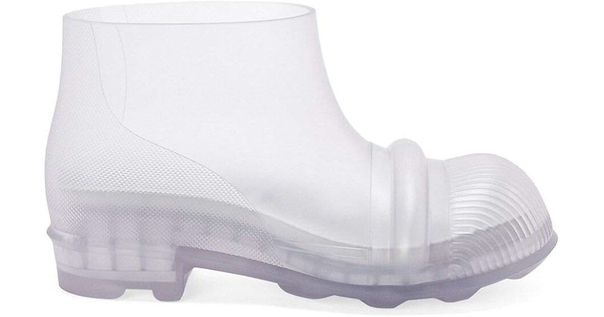 Loewe Slip-on Rubber Boots in Transparent (White) for Men | Lyst
