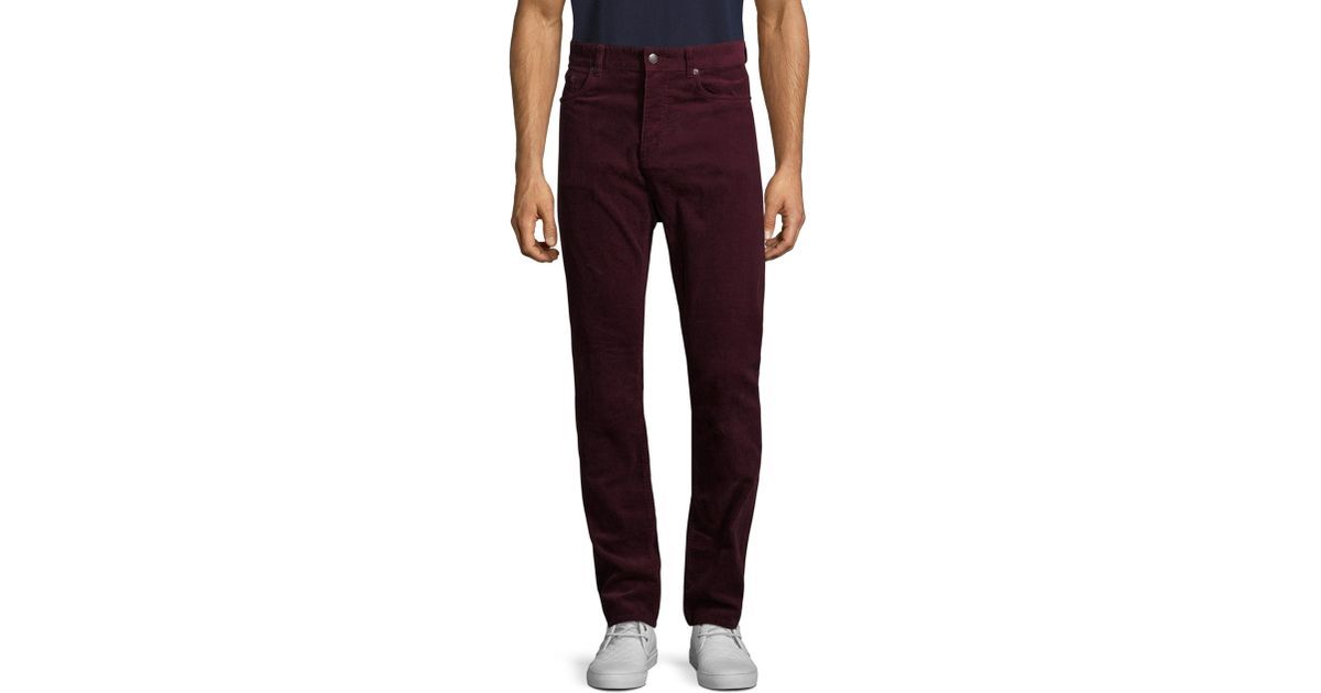 lacoste corduroy pants