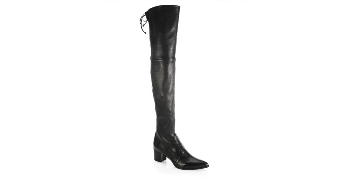stuart weitzman thighland black