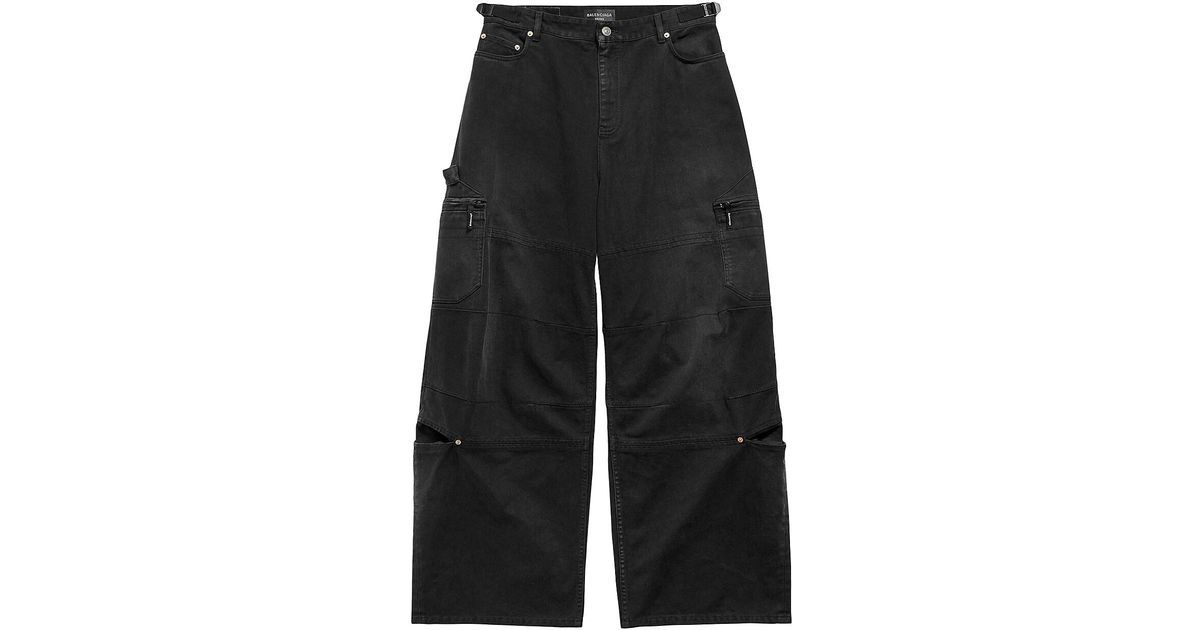 balenciaga cargo jeans