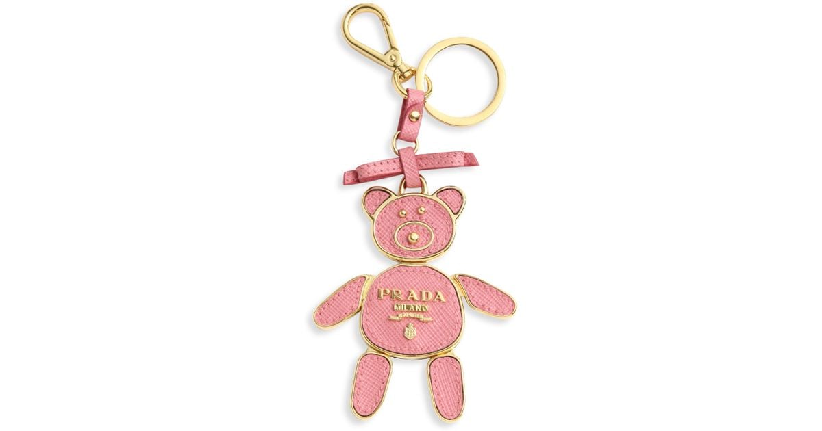 prada bear keychain