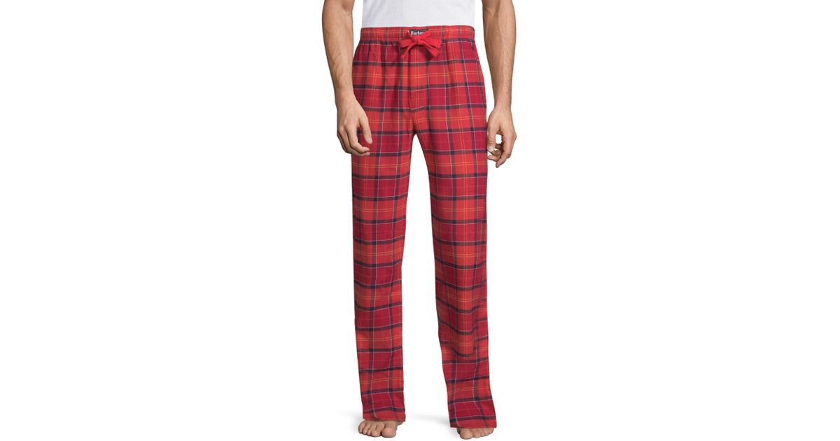 barbour pajama bottoms